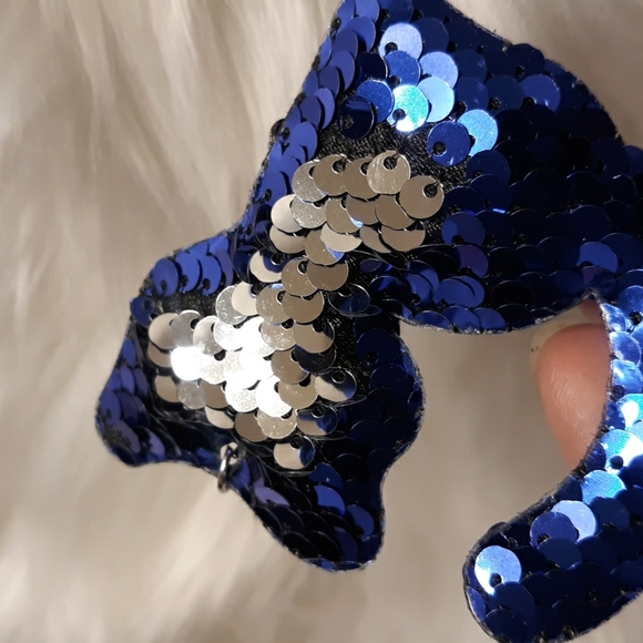 New Adorable Set of 5 Sequin Kitty Cat Keychain Purse charms 🐱🐈 - Picture 9 of 15